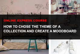 Course how to chose the theme of a  collection and  create a moodboard